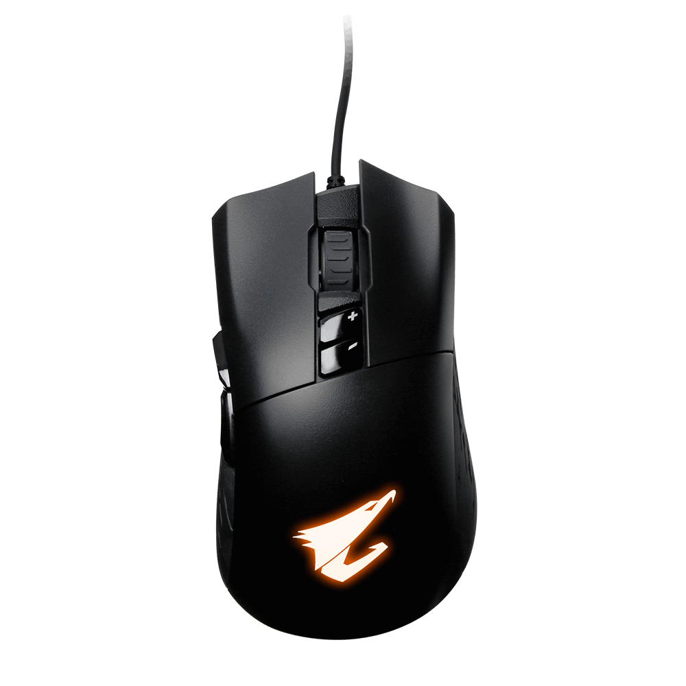 Mouse Gigabyte Black Aorus M3 Datora pele