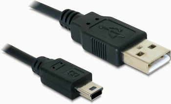 Delock cable USB mini AM-BM5p (canon) 0,7m USB kabelis