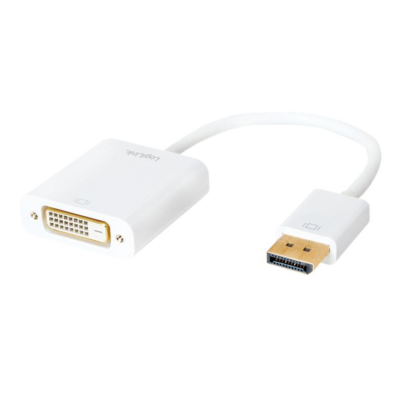LOGILINK - DisplayPort 1.2 to DVI Adapter (Active Type)