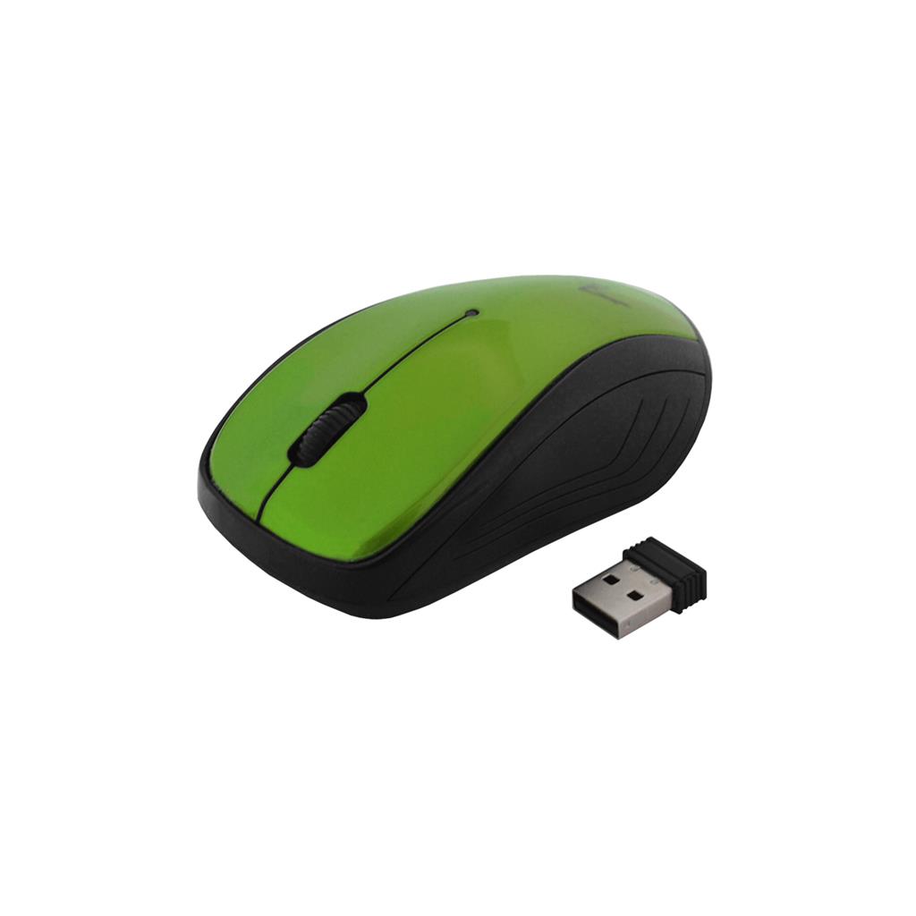 ART mouse wireless-optical USB AM-92F green Datora pele