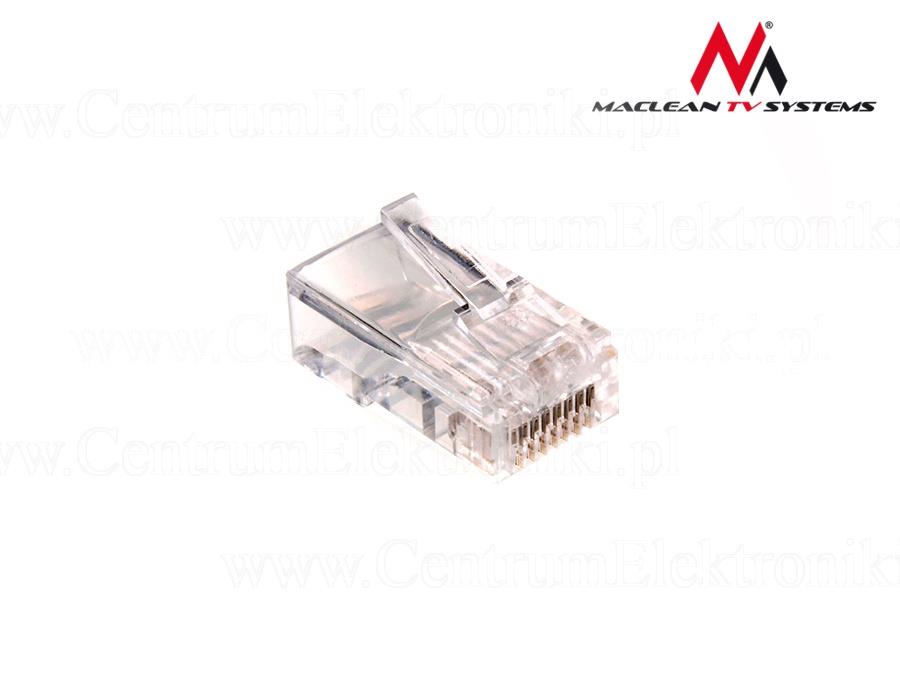 Plug RJ45 8P8C 5e   MCTV-662 Maclean kabelis, vads