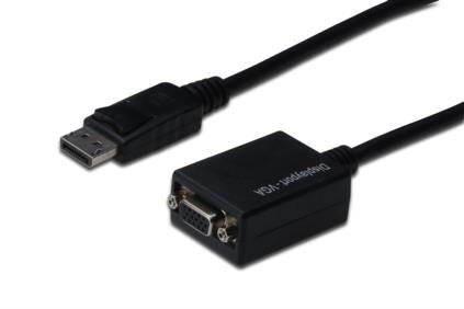 DP1.1a Cable 0,15m  DP/DSUB15 M/F adapteris