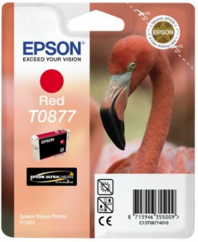 Epson INK C13T08774010 RED kārtridžs