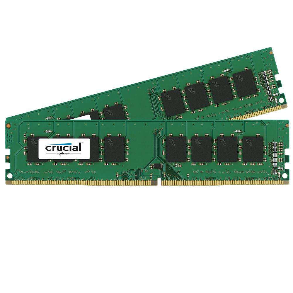 Crucial 2x16GB 2400MHz DDR4 CL17 Unbuffered DIMM operatīvā atmiņa