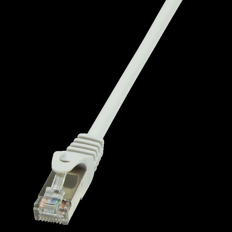 LOGILINK - Patchcord Cat.5e F/UTP grey 3,00m tīkla kabelis