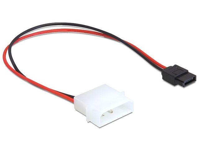 Delock cable IDE power (Molex) > SATA power 6 pin, 24cm kabelis datoram
