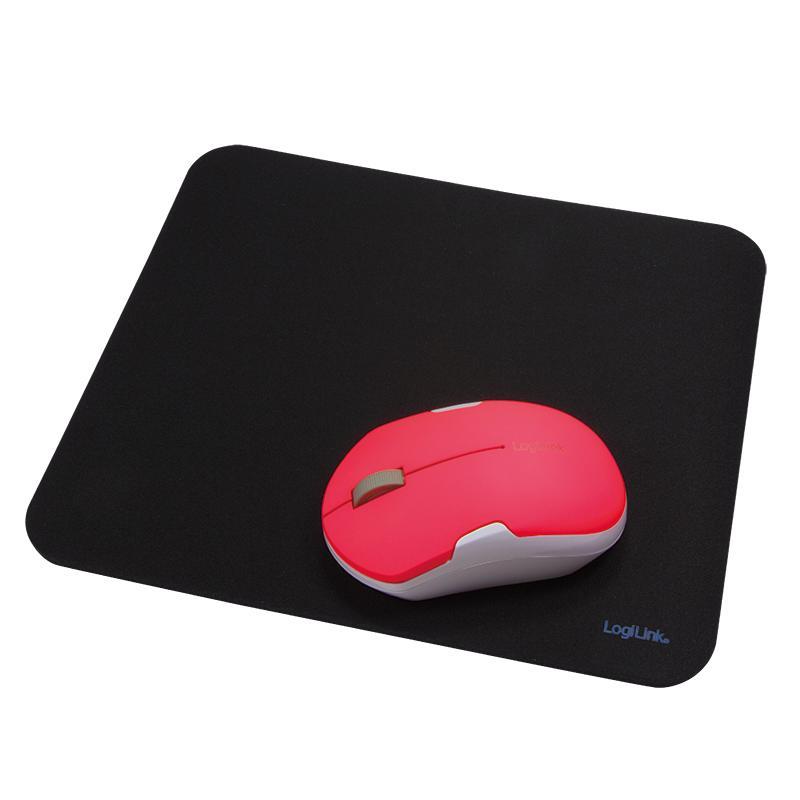 Gaming mouse pad, black peles paliknis