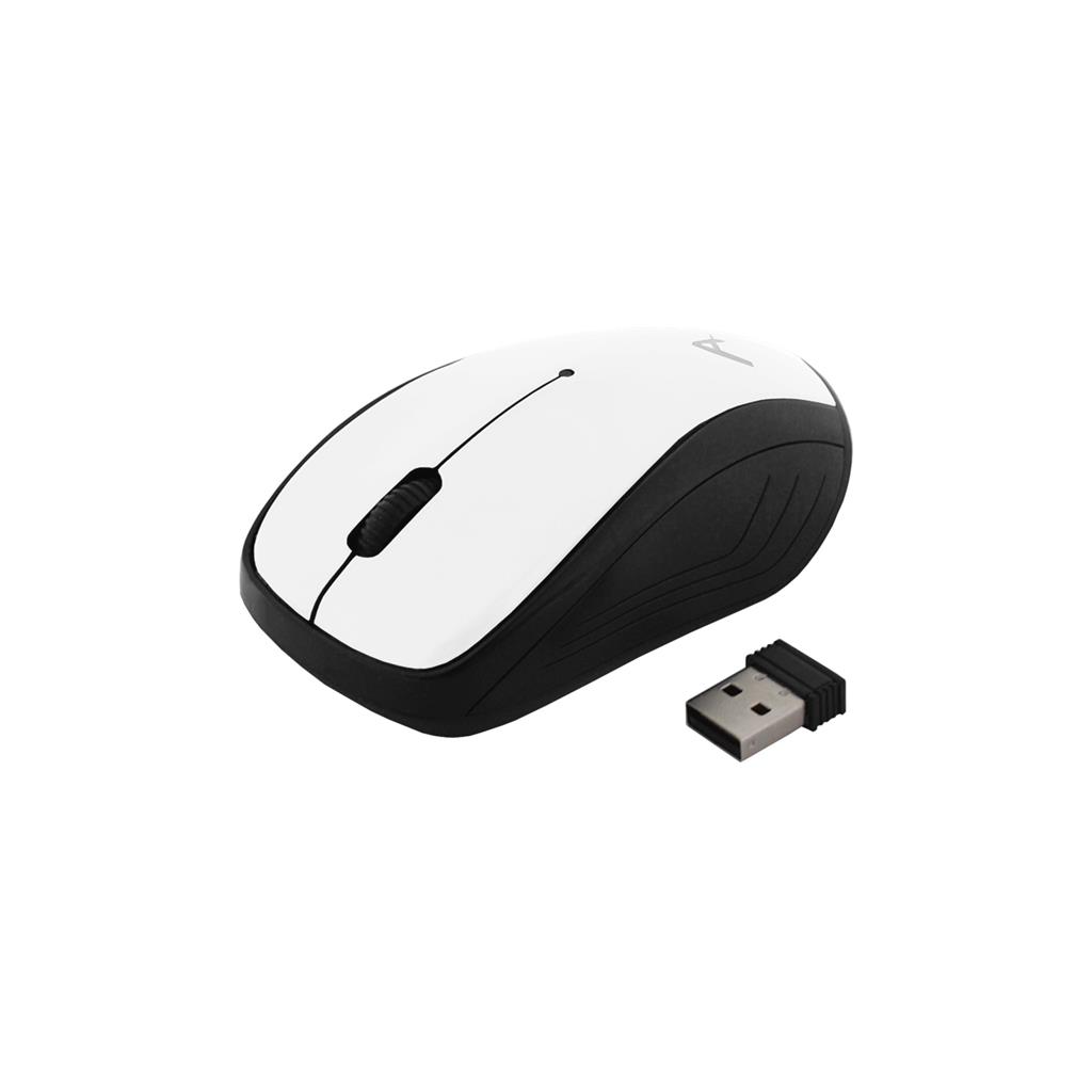 ART mouse wireless-optical USB AM-92C white Datora pele