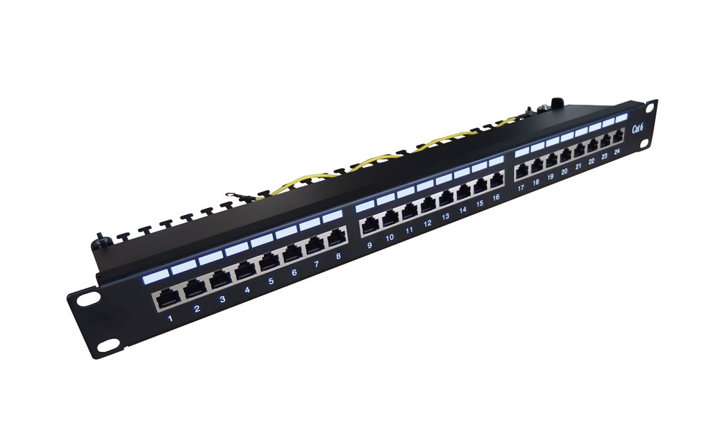 DIGITUS 19'' CAT6 patch panel 24-port S-FTP Serveru aksesuāri