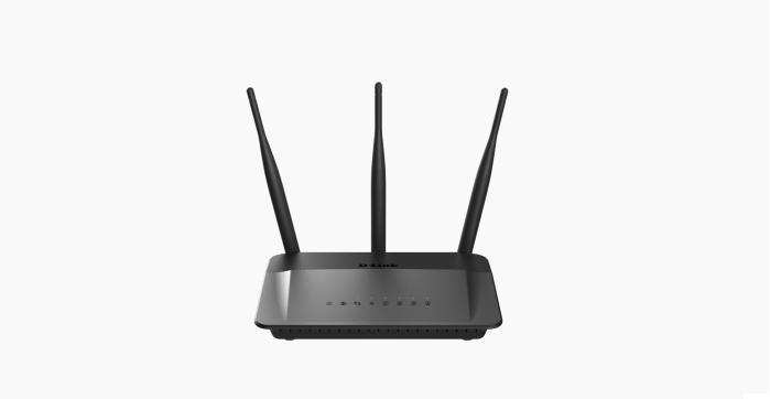 D-Link Wireless AC750 Dual Band 10/100 Router with external antenna Rūteris