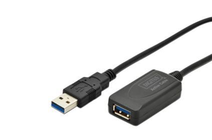 Digitus USB 3.0 Active   Extension Cable 5m USB kabelis