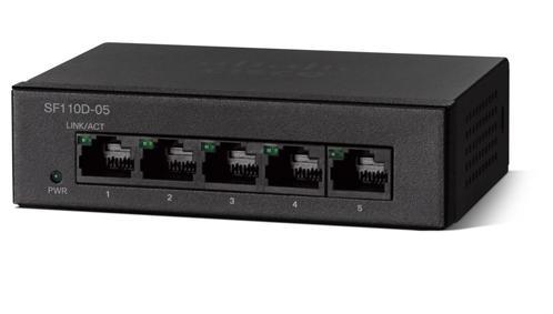 Cisco SF110D-05 5-Port 10/100 Desktop Switch komutators