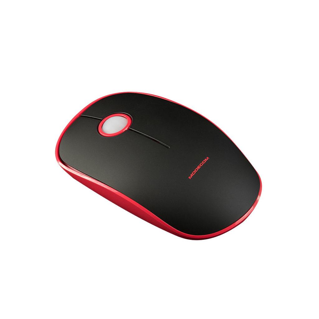 MODECOM Wireless Optical Mouse WRM113 Red-Black Datora pele