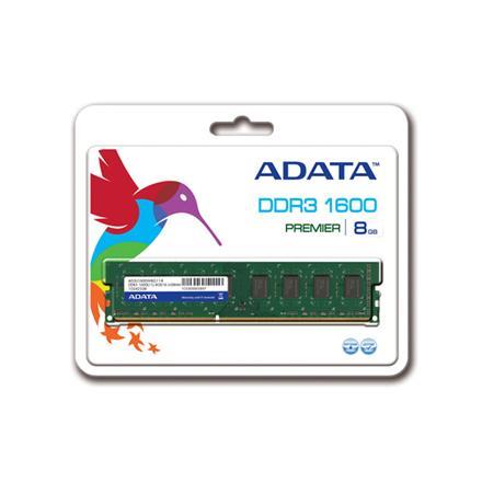 DDR3 Adata Premier 8GB 1600MHz CL11 1.35V operatīvā atmiņa