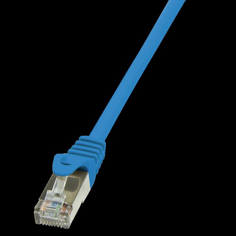 LOGILINK - Patchcord Cat.5e F/UTP 2,00m blue tīkla kabelis
