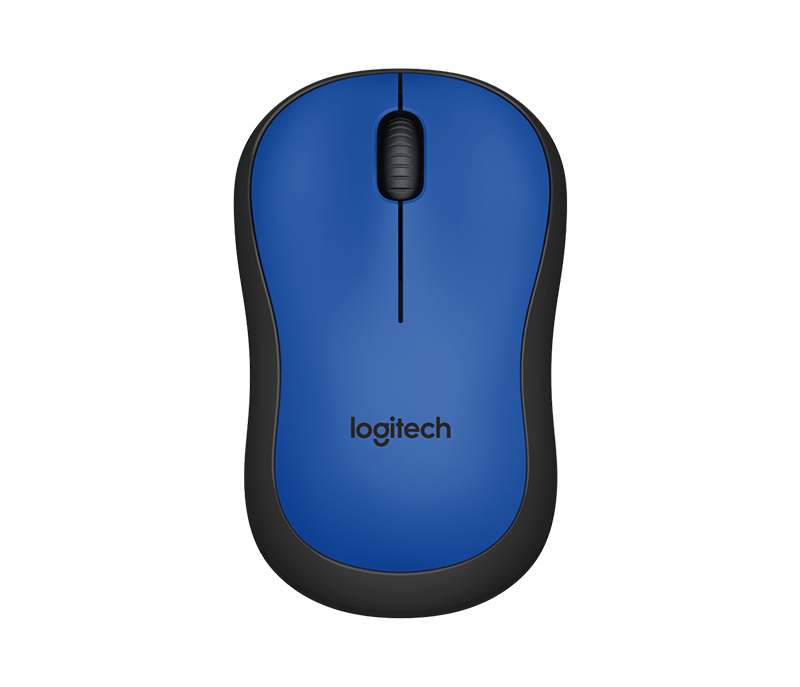 Logitech  M220 Silent BLUE - IN-HOUSE/EMS,NO LANG,EMEA,RETAIL,2.4GHZ,M-R0061 Datora pele