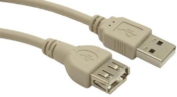 Gembird USB 2.0 A- A-socket 75cm cable USB kabelis