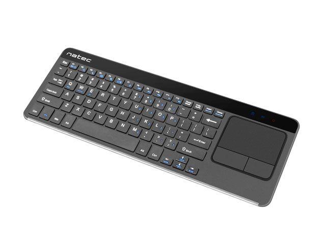 Keyboard Natec Turbot   Slim 2.4GHz Touchpad klaviatūra