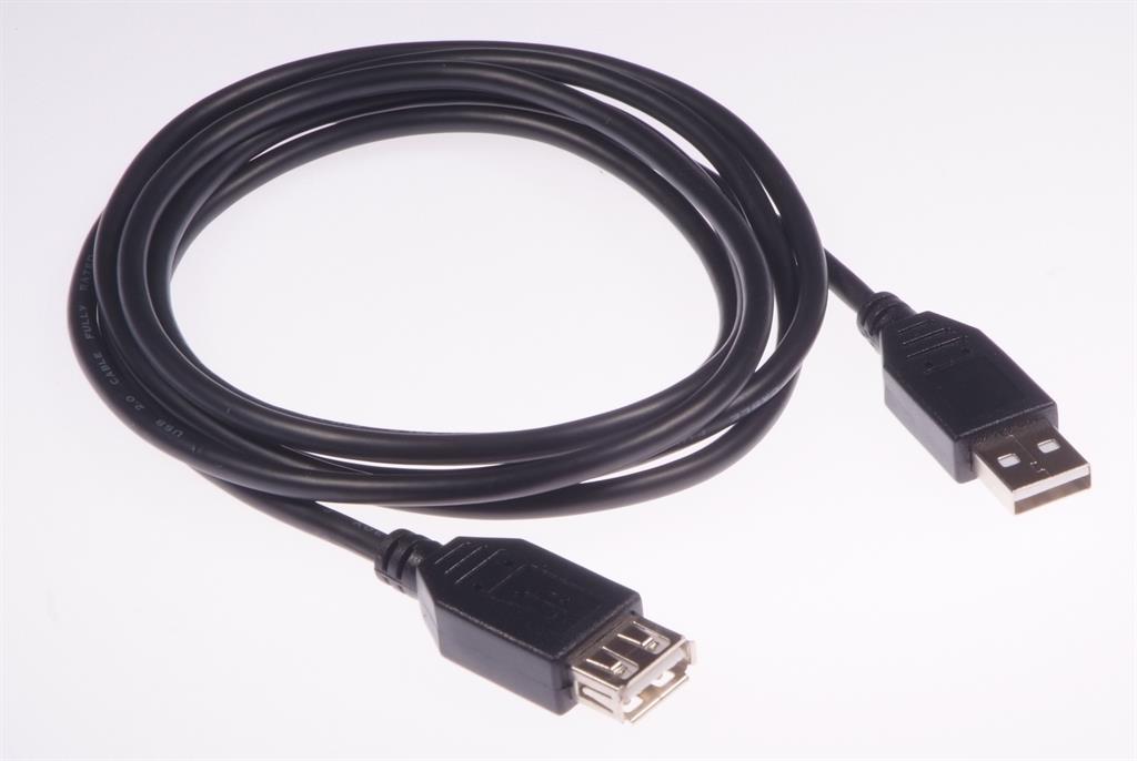 USB extension cable wt.-gn. 1,8m LB0015 LIBOX kabelis, vads