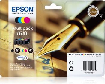 Set Epson T1636 XL CMYK Multi Pack | WF-2010/25x0 kārtridžs