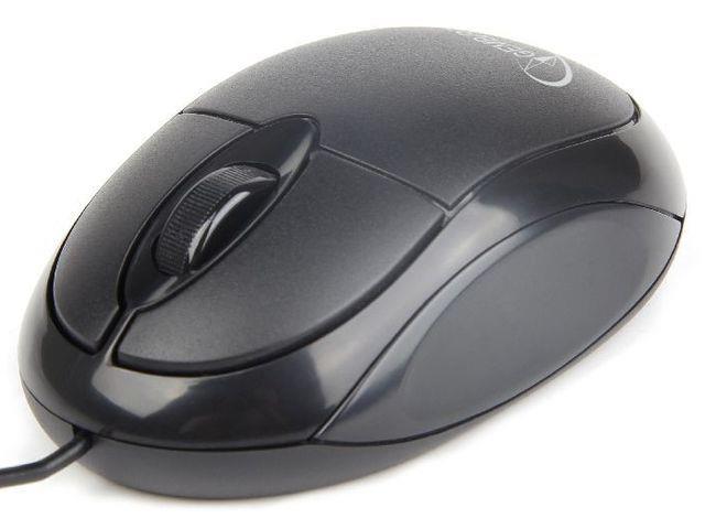 Gembird Optical mouse 1000 DPI, USB, black Datora pele