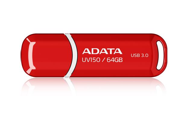 A-DATA UV150 64GB USB3.0 Stick Red USB Flash atmiņa