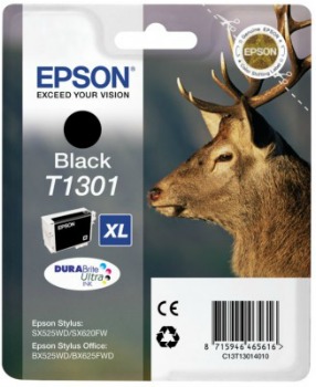 EPSON Tinte Black 25,4 ml kārtridžs