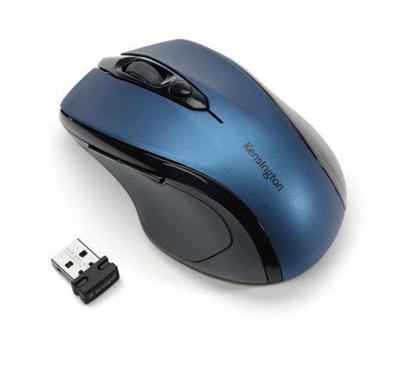 Kensington  Pro Fit Mid Size Wireless Sapphire Blue Mouse Datora pele