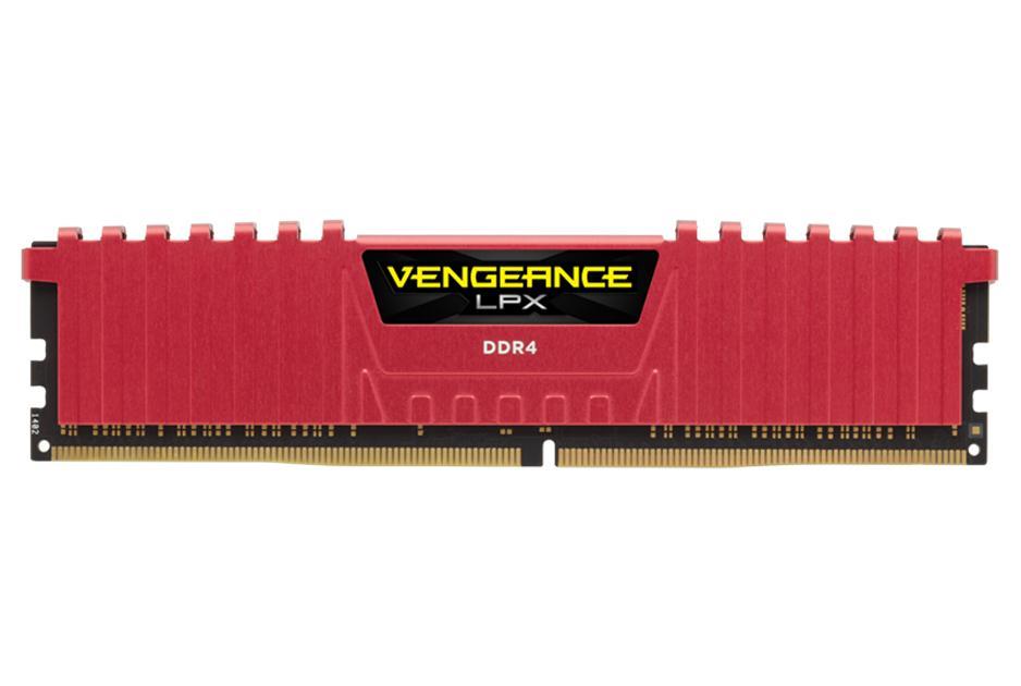 Corsair DDR4 Vengeance LPX Red 8GB 2666MHz CL16 1.20V operatīvā atmiņa