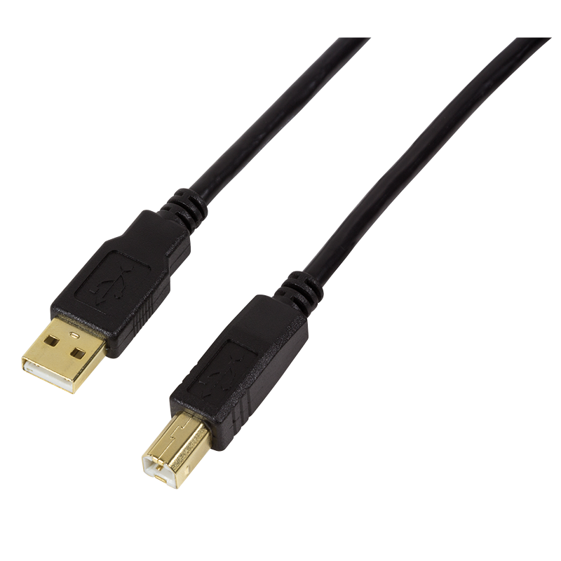 LOGILINK - USB 2.0 AM/BMActive Repeater Cable, 15m USB kabelis