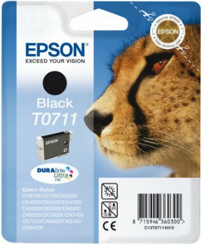 Epson C13T07114012 (original ; 7,4 ml; Black) kārtridžs