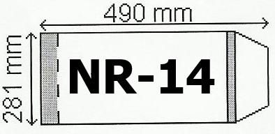 Narnia Okladka na podr A4 regulowana nr 14 (50szt) (131646) 131646 (5907443800332)