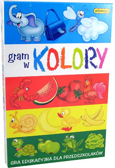 Adamigo Gram w Kolory - 5949 5949 (5902410005949) galda spēle