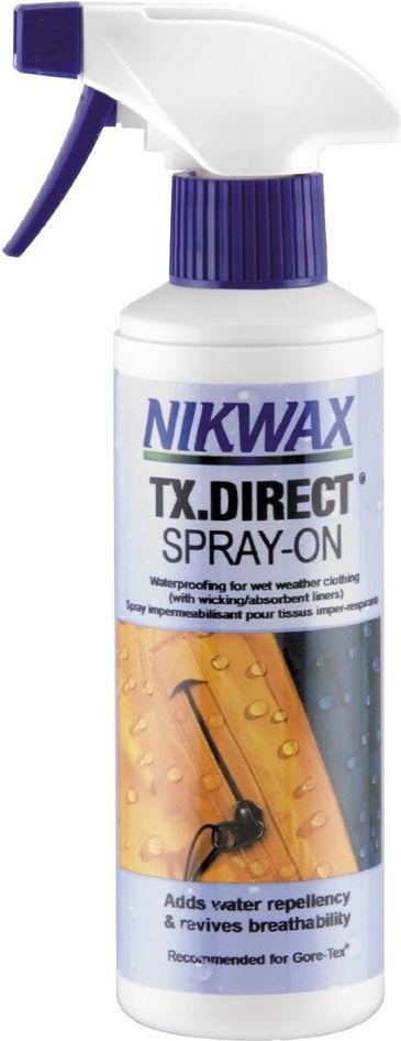 Nikwax Waterproof clothing impregnation TX Direct Spray-On 300ml (NI-15)