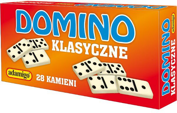 Adamigo Gra Domino Klasyczne - 3952 3952 (5902410003952) galda spēle