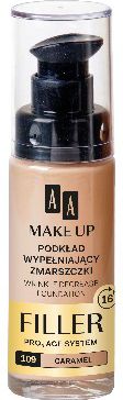 AA Make Up Foundation Filling wrinkles No. 109 Caramel 30ml tonālais krēms