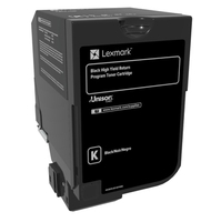 Lexmark 25K Black Return Program Toner Cartridge (CX725) Lexmark kārtridžs