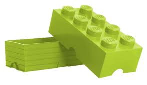 Lego Storage Brick 8 jasno light green LEGO konstruktors