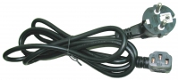 Gembird power cord 90 degree angled output plug 6ft Barošanas kabelis