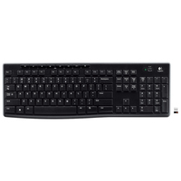 Logitech Wireless K270 keyboard RF 920-003743 (QWERTZ - vācu izkārtojums) Datora pele