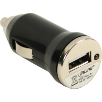 InLine USB KFZ Charger Stromadapter 12-24V iekārtas lādētājs