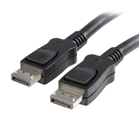 StarTech.com 2m DisplayPort 1.2 Kabel with Verriegelung (Stecker/Stecker) - DP... datortīklu aksesuārs