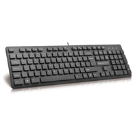 MODECOM Keyboard MC-5006 black klaviatūra