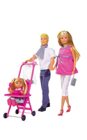 SIMBA Doll Steffi Love Happy family set bērnu rotaļlieta