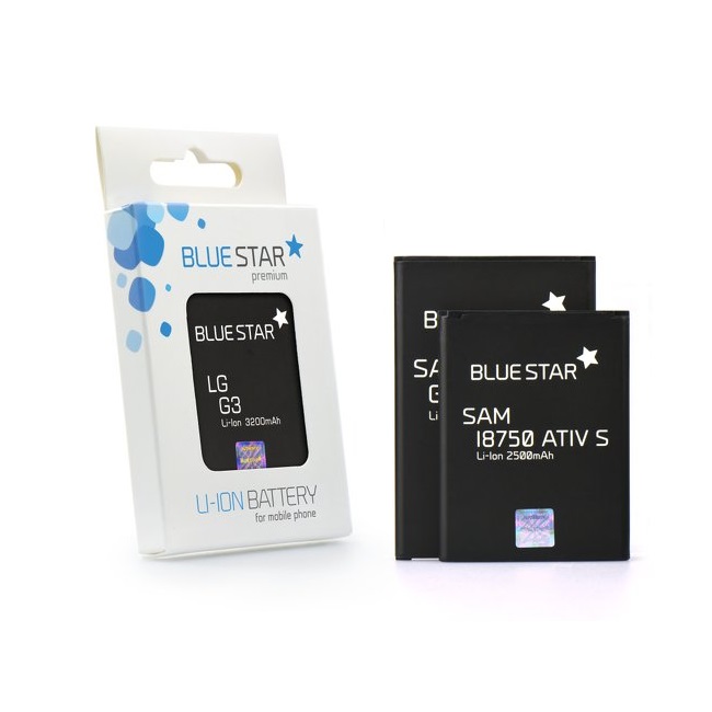 BlueStar Akumulators Samsung S5660 Gio S5670 Fit S5830 Ace Li-Ion 1600 mAh Analogs EB494358VU aksesuārs mobilajiem telefoniem