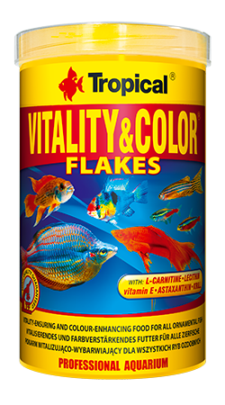 Tropical Vitality&Color 500ml/100g zivju barība