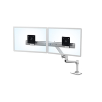 ERGOTRON LX Desk Dual Direct Arm white TV aksesuāri