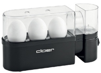 Cloer 6020 Eierkocher for up to 3 Eier black Virtuves piederumi