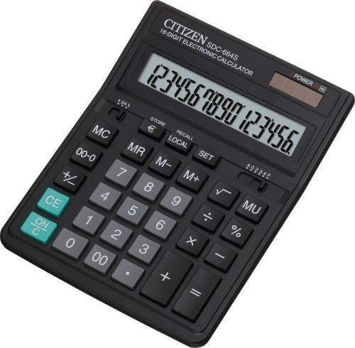 CITIZEN SDC-664s kalkulators