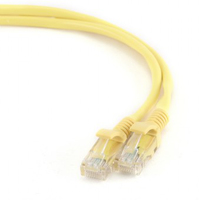 Gembird patchcord RJ45, cat.5e, UTP, 3m, yellow tīkla kabelis